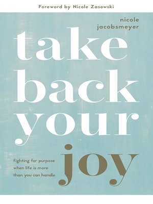 cover image of Take Back Your Joy